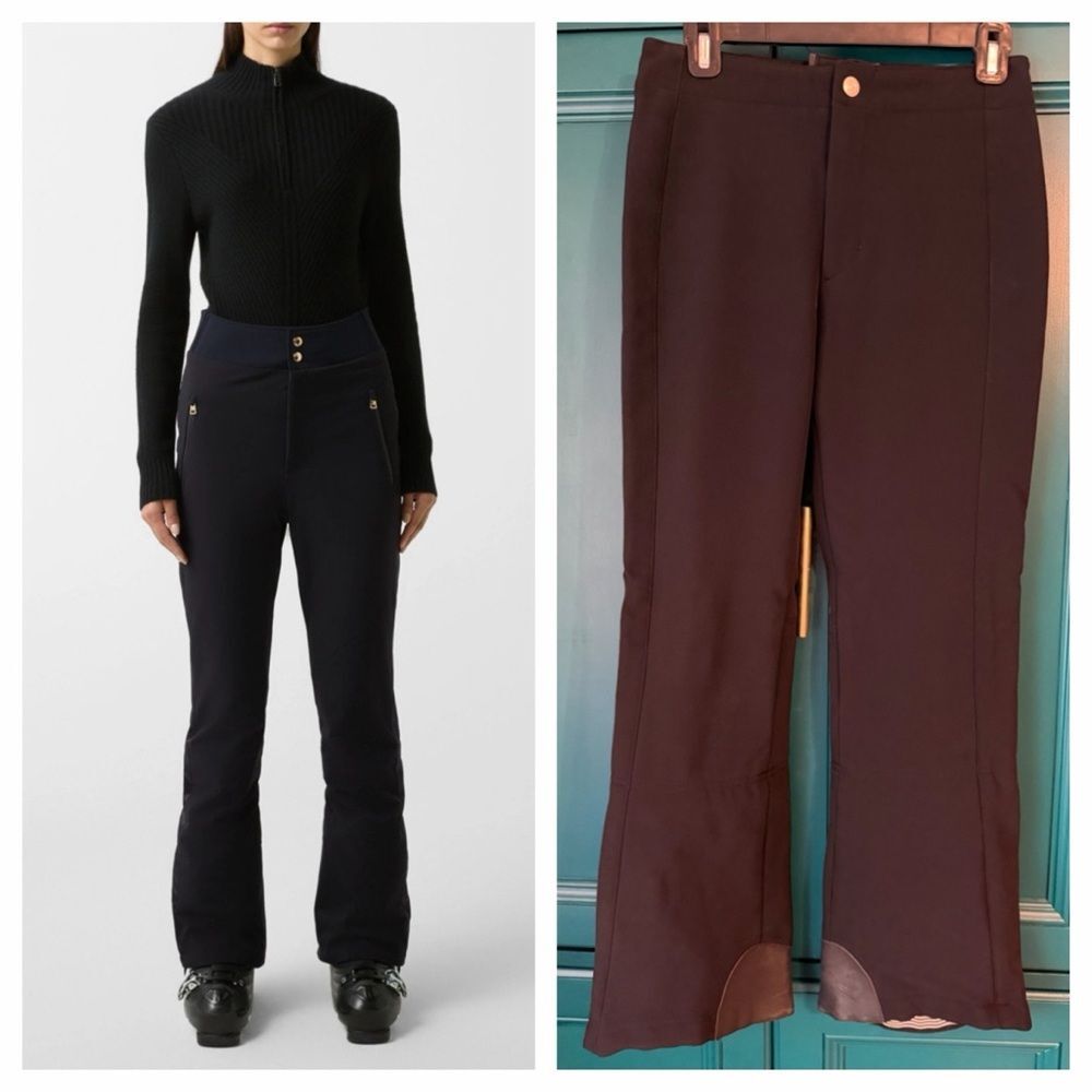 Bogner Womens Soft Shell Bootcut Ski Pants Trousers 6 Long Alpine Snow Gear